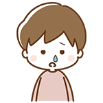 鼻水がとまらない